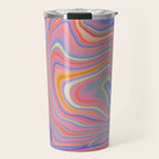 Playful marble Travel Mug Gallery Image 1