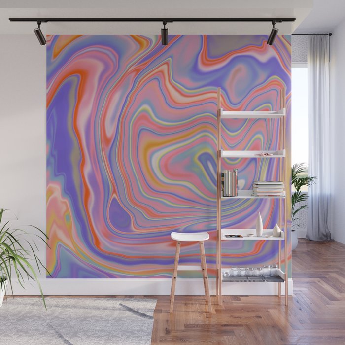 Playful marble Wall Mural Gallery Image 1