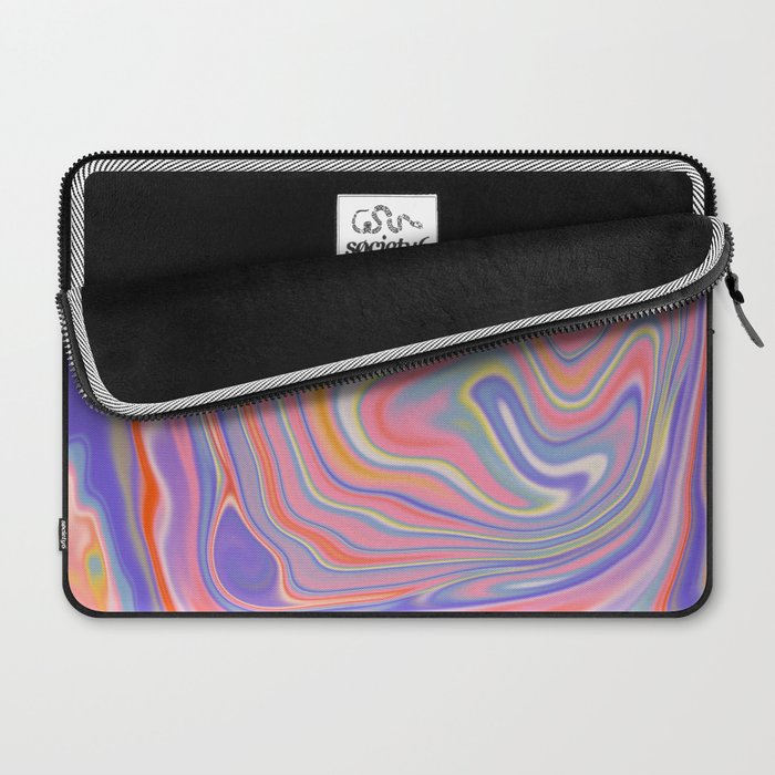 Playful marble Laptop Sleeve Gallery Image 2