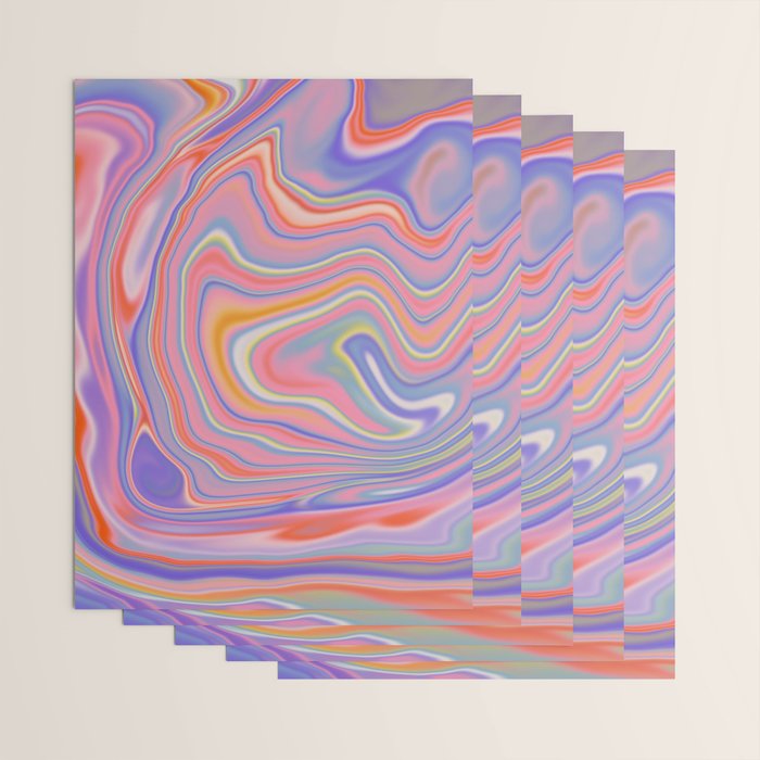 Playful marble Wrapping Paper Gallery Image 3
