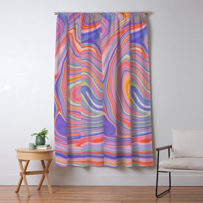 Playful marble Window Curtain Gallery Image 5