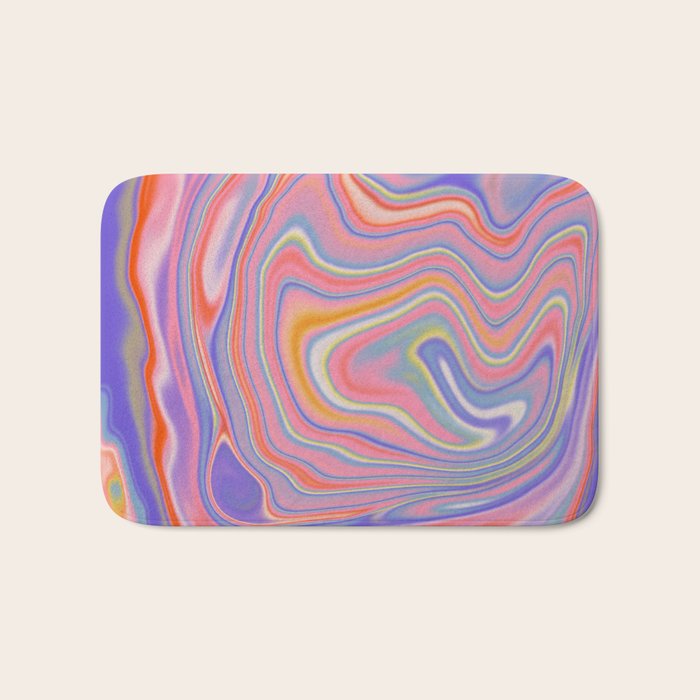 Playful marble Bath Mat Gallery Image 1