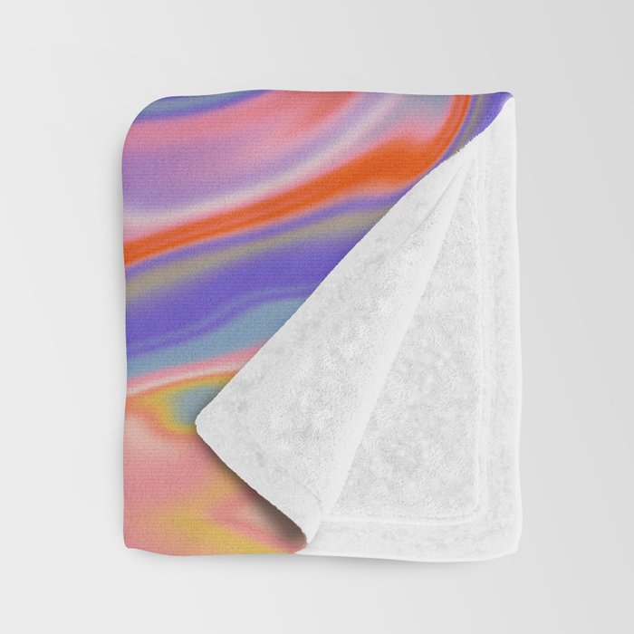 Playful marble Throw Blanket Gallery Image 3