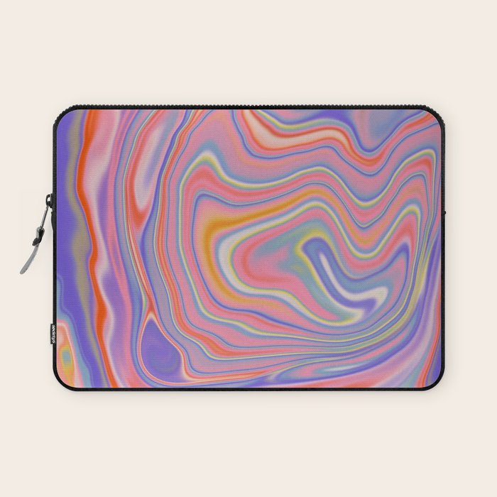 Playful marble Laptop Sleeve Gallery Image 1