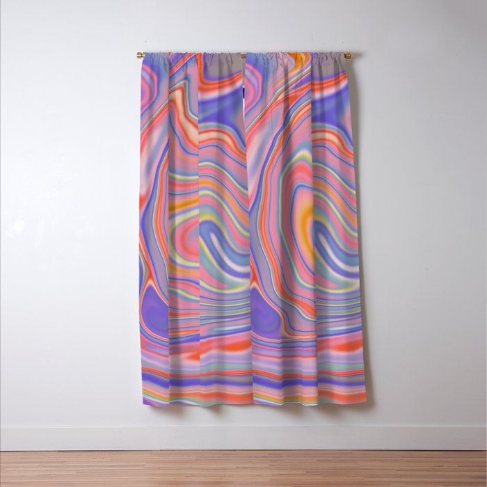 Playful marble Window Curtain Gallery Image 3