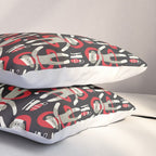 Sock Monkey Santa Pillow Sham Gallery Image 3