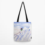 Powder Skiing Tote Bag Gallery Image 2