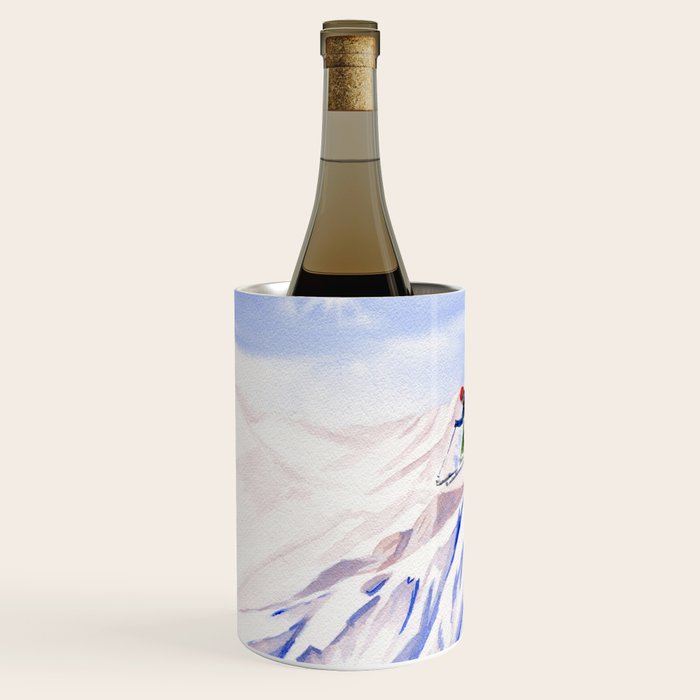 Powder Skiing Wine Chiller Gallery Image 2