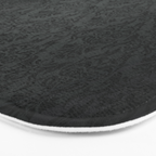 Luxury Black Damask Bath Mat Gallery Image 3