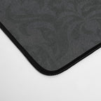 Luxury Black Damask Desk Mat Gallery Image 4