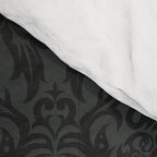 Luxury Black Damask Comforter Gallery Image 4