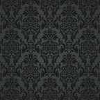 Luxury Black Damask Coffee Mug Gallery Image 2
