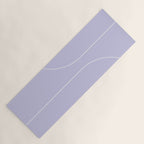 Modern Minimal Line Abstract V Yoga Mat Gallery Image 1