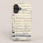 Library Card 780 The Wonderful World of Music iPhone Case Gallery Image 1