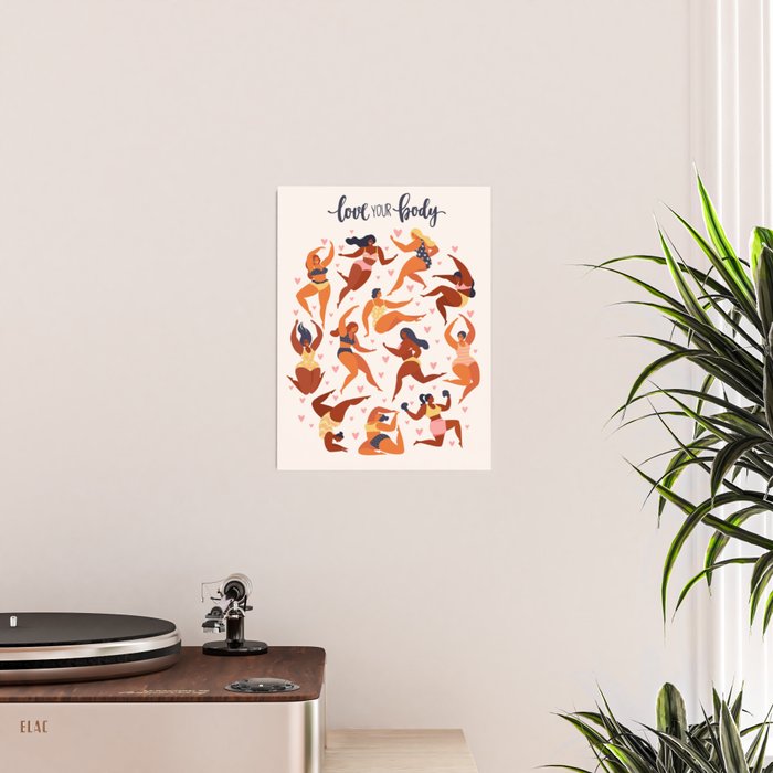 Body Positive. Women in summer swimsuits Poster Gallery Image 2