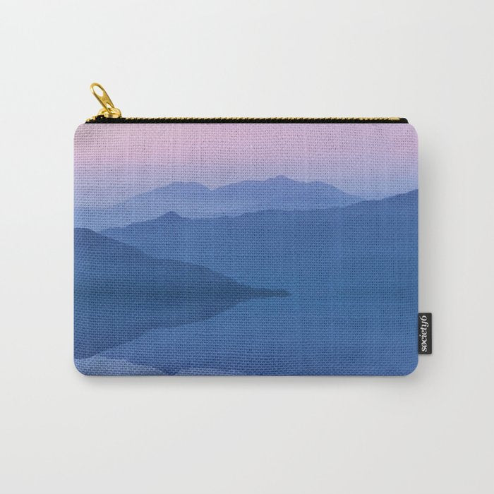 Mountain Reflections Carry All Pouch Gallery Image 1