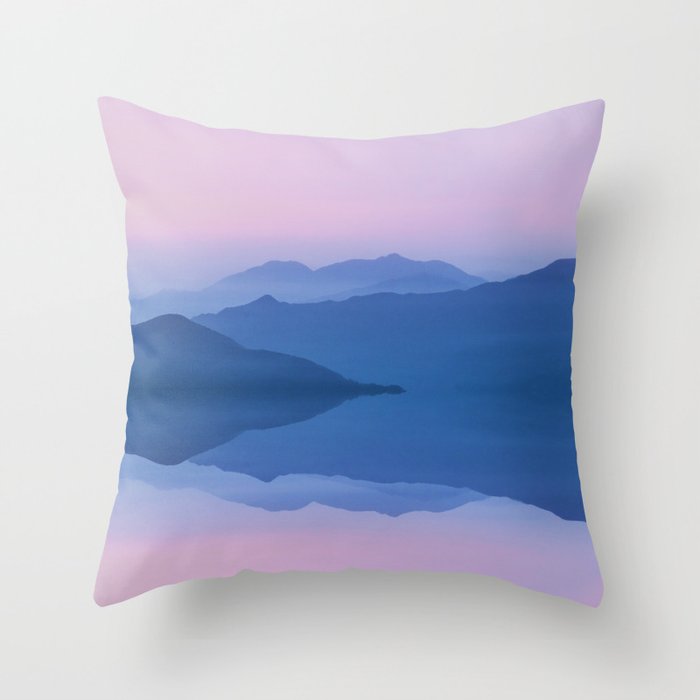 Mountain Reflections Throw Pillow Gallery Image 6