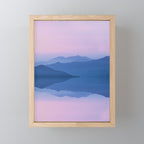 Mountain Reflections Mini Art Print Gallery Image 1