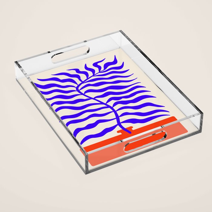 Wild Leaves: Matisse Edition Acrylic Tray Gallery Image 1