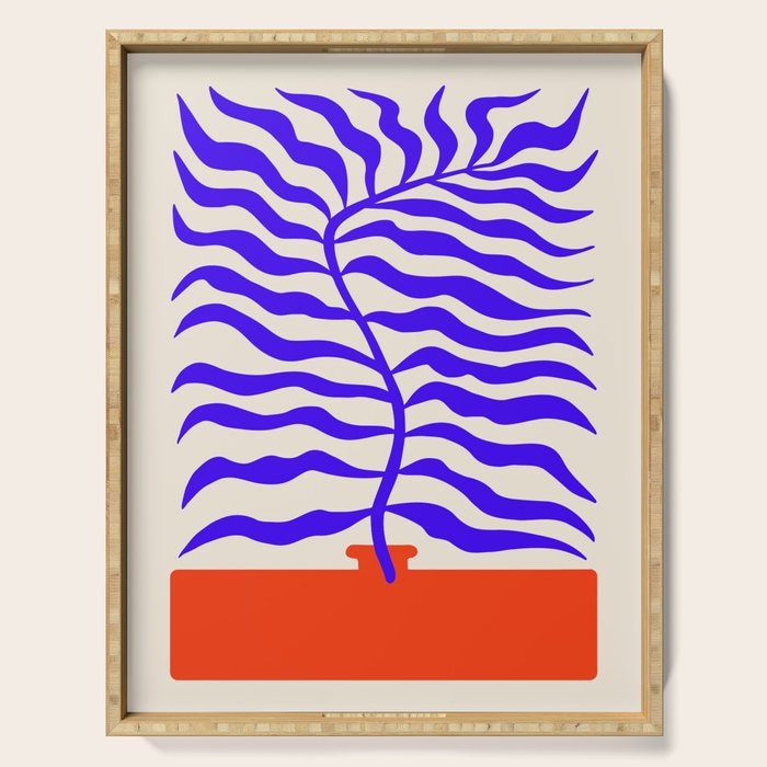 Wild Leaves: Matisse Edition Serving Tray Gallery Image 1