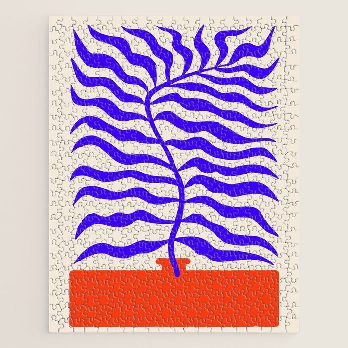 Wild Leaves: Matisse Edition Jigsaw Puzzle Gallery Image 1