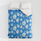 Swimming sunfish Comforter Gallery Image 6