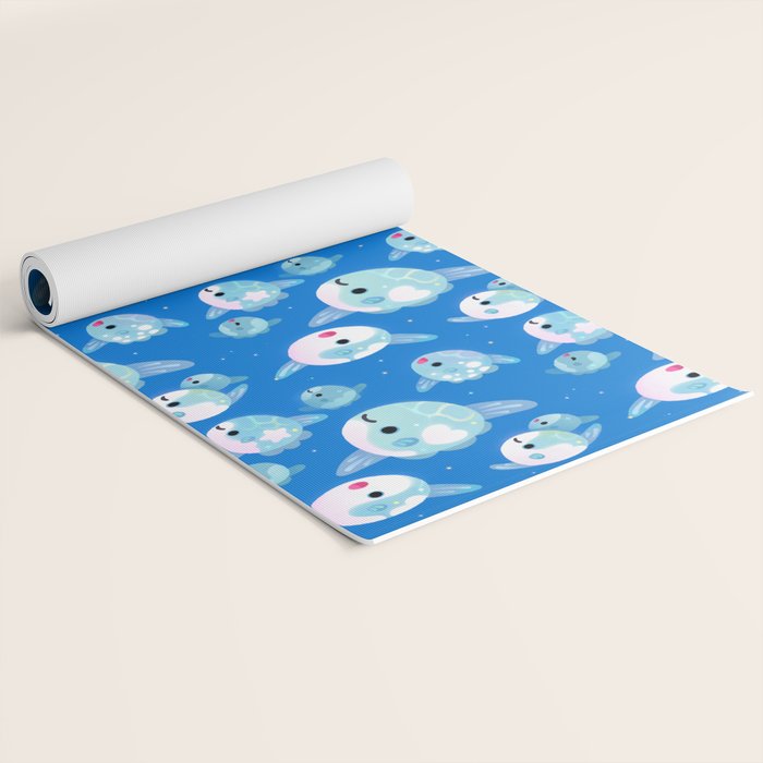 Swimming sunfish Yoga Mat Gallery Image 2