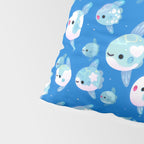 Swimming sunfish Pillow Sham Gallery Image 4