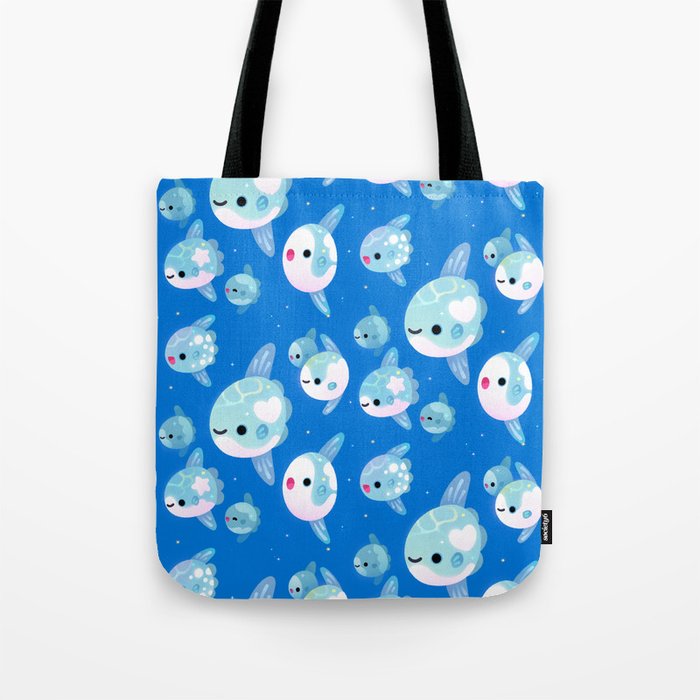 Swimming sunfish Tote Bag Gallery Image 1