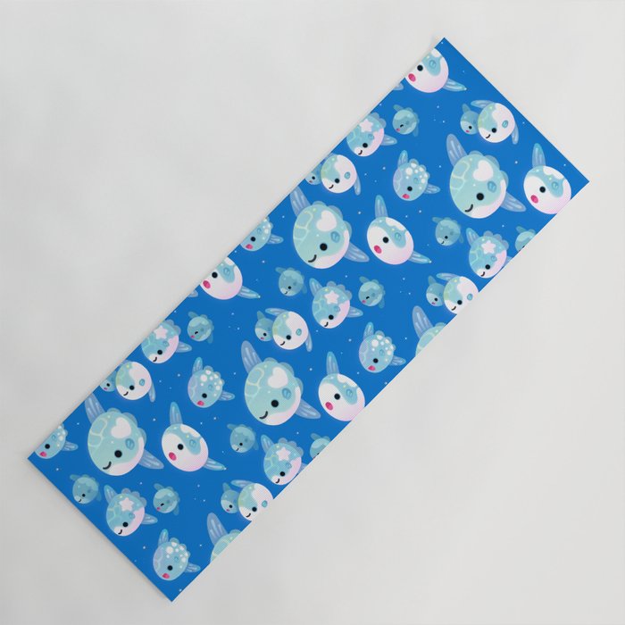 Swimming sunfish Yoga Mat Gallery Image 1