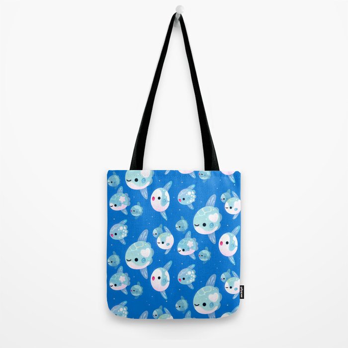 Swimming sunfish Tote Bag Gallery Image 2