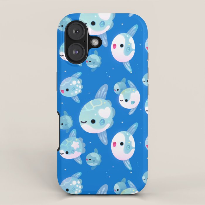 Swimming sunfish iPhone Case Gallery Image 1