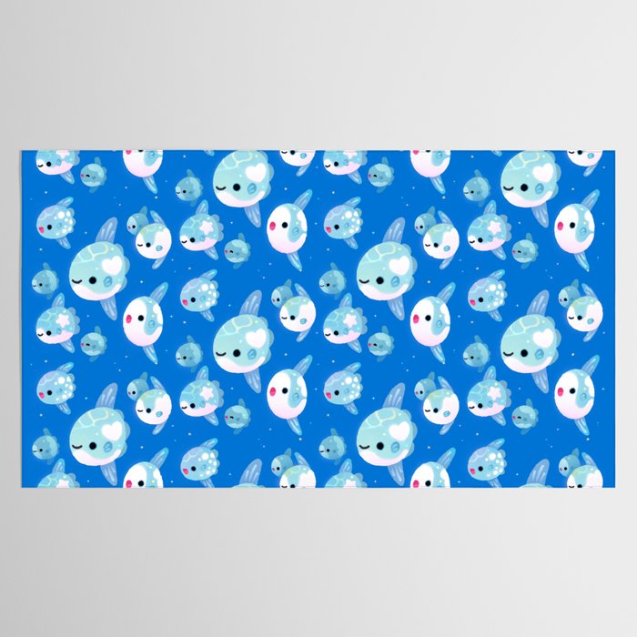 Swimming sunfish Tablecloth Gallery Image 2