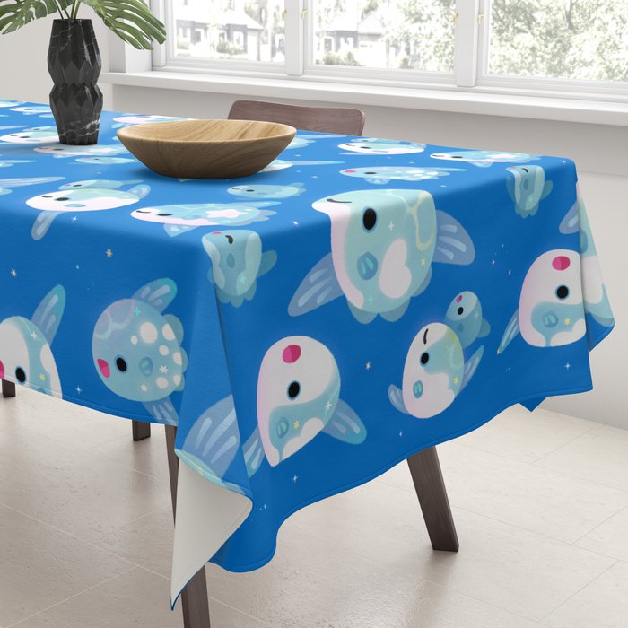 Swimming sunfish Tablecloth Gallery Image 3