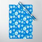Swimming sunfish Wrapping Paper Gallery Image 1