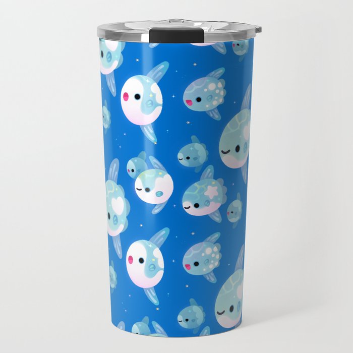 Swimming sunfish Travel Mug Gallery Image 1