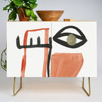 Abstract Face Credenza Gallery Image 1