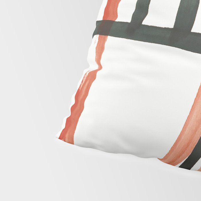 Abstract Face Pillow Sham Gallery Image 4