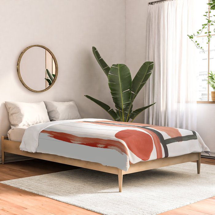 Abstract Face Comforter Gallery Image 2