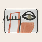 Abstract Face Laptop Sleeve Gallery Image 1
