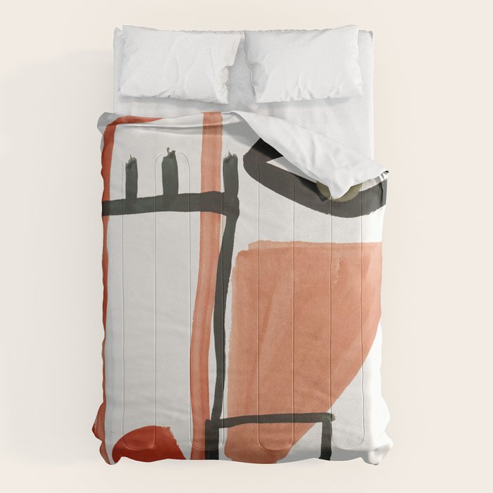 Abstract Face Comforter Gallery Image 6