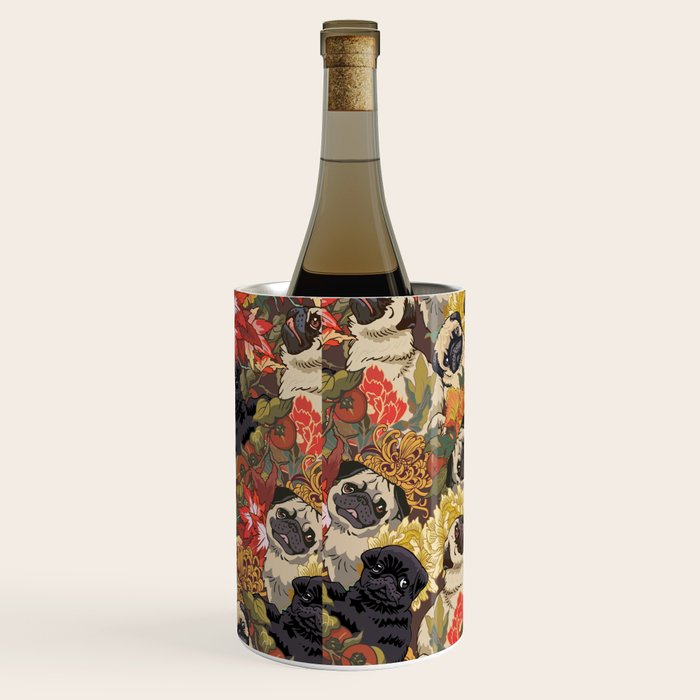 Because Pugs Autumn Wine Chiller Gallery Image 2