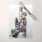 Sage and Bone Wrapping Paper Gallery Image 1