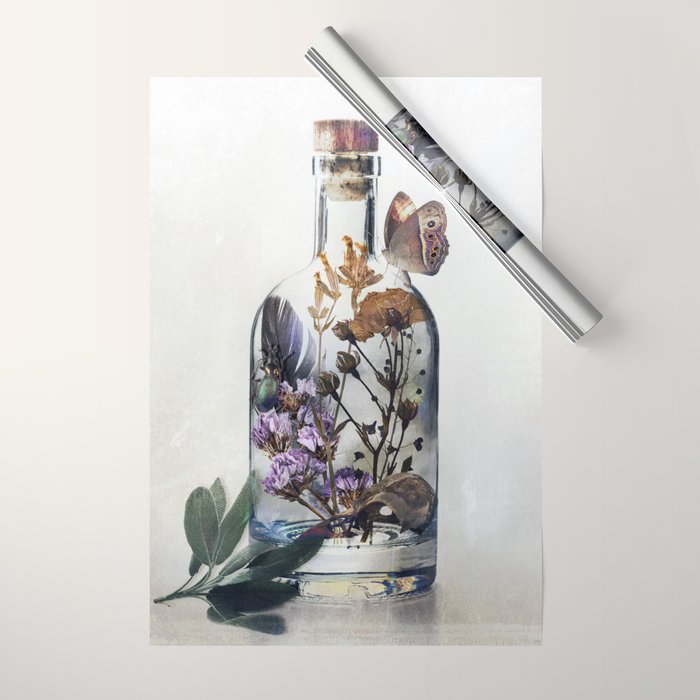 Sage and Bone Wrapping Paper Gallery Image 1