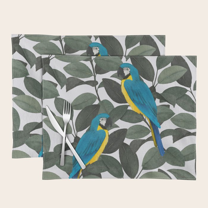 Parrots and jungle II Placemat Gallery Image 1