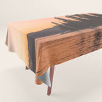 Forest Island at the Lake - Nature Photography Tablecloth Gallery Image 1