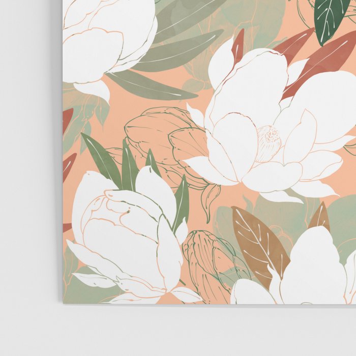 Big floral blossoms PF24 Poster Gallery Image 3