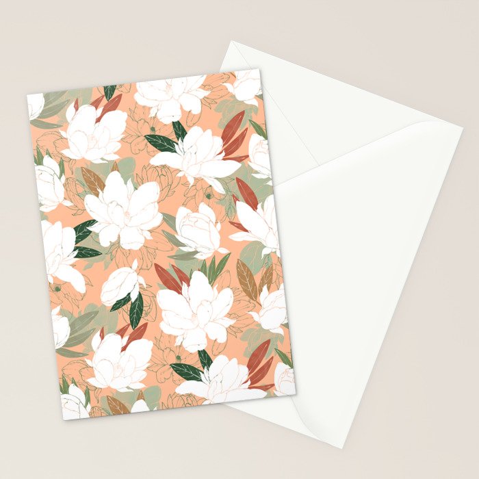 Big floral blossoms PF24 Stationery Card Gallery Image 2