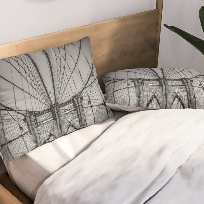 Brooklyn Bridge Pillow Sham Gallery Image 2