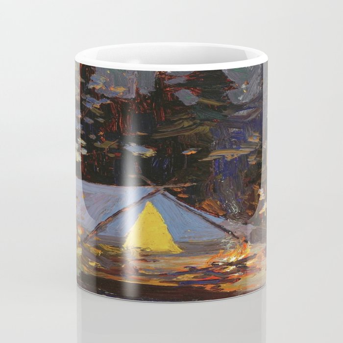 Tom Thomson Campfire 1916 Canadian Landscape Artist Coffee Mug Gallery Image 4